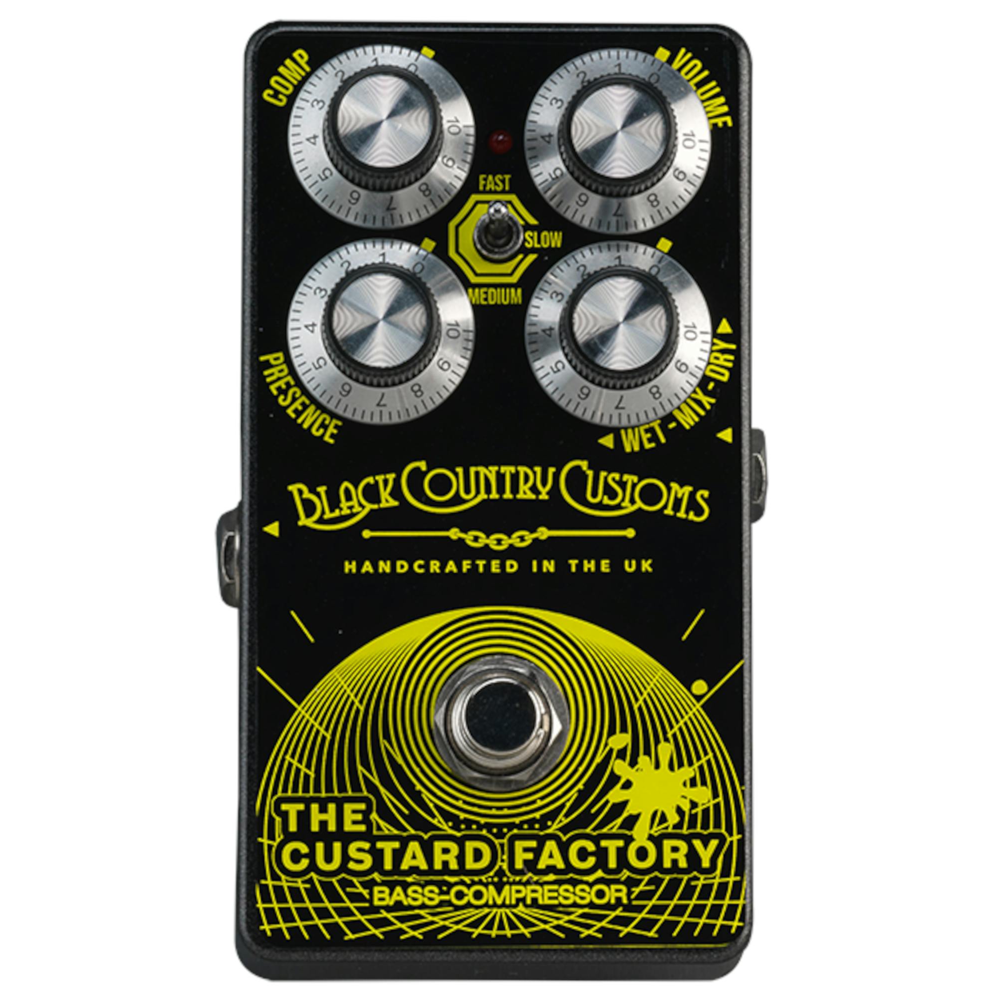 Black Country Customs by Laney The Custard Factory Bass Compressor Pedal out of stock