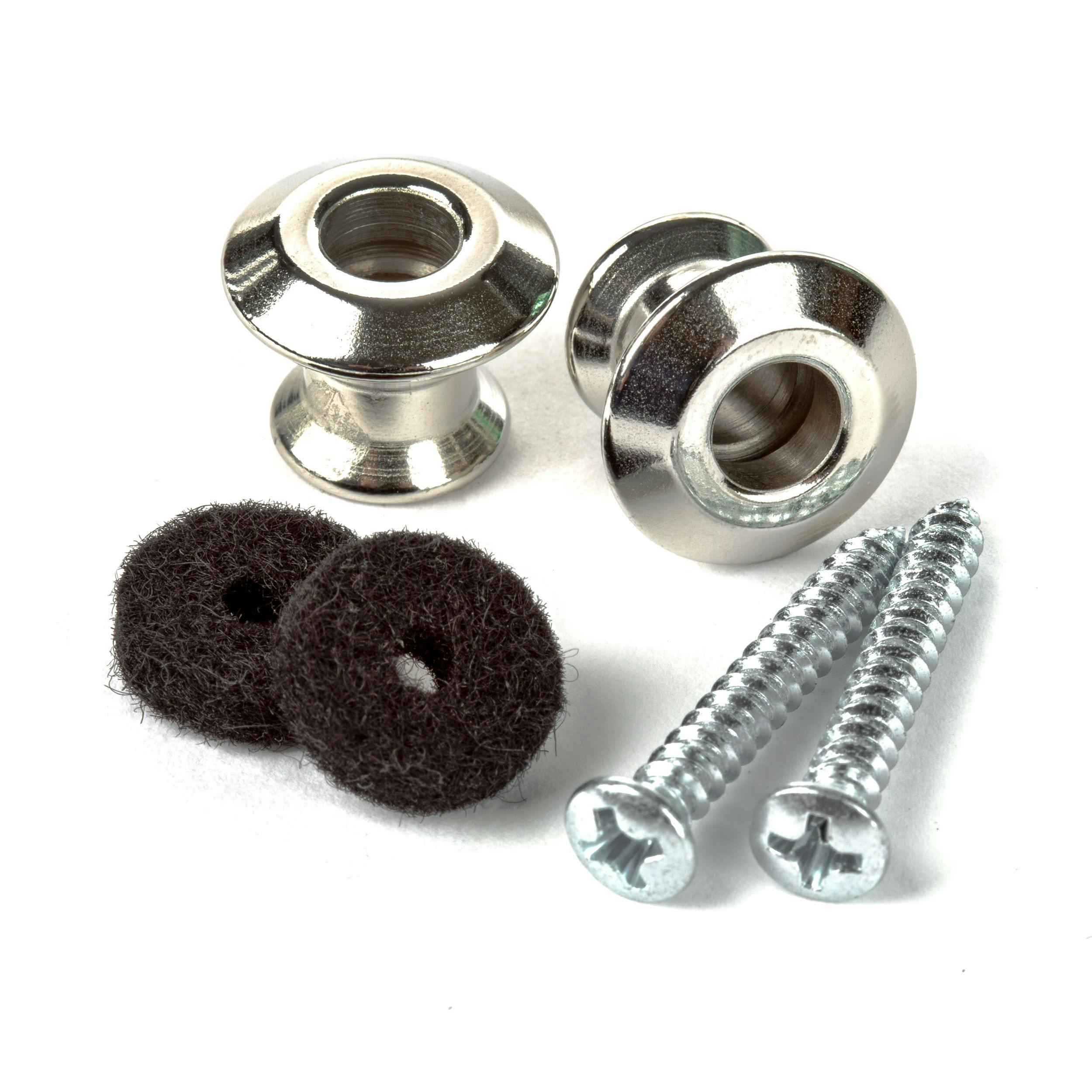 Dunlop Strap Buttons Straplok Dual Design Nickel in stock