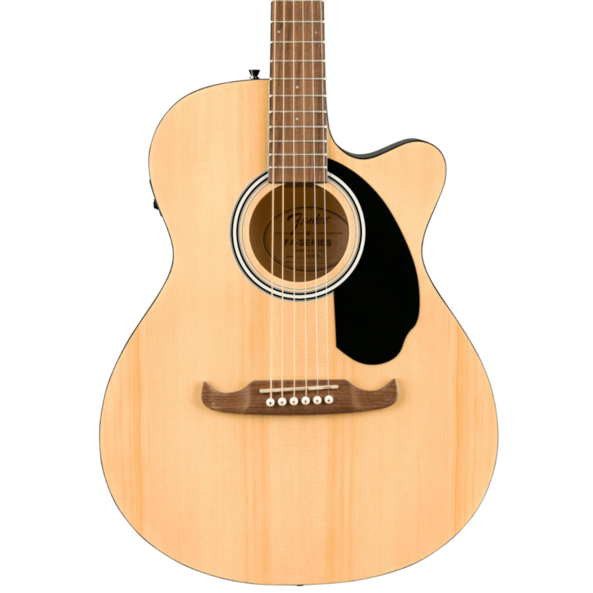 Fender FA-135CE Concert Electro Acoustic Guitar in Natural in stock