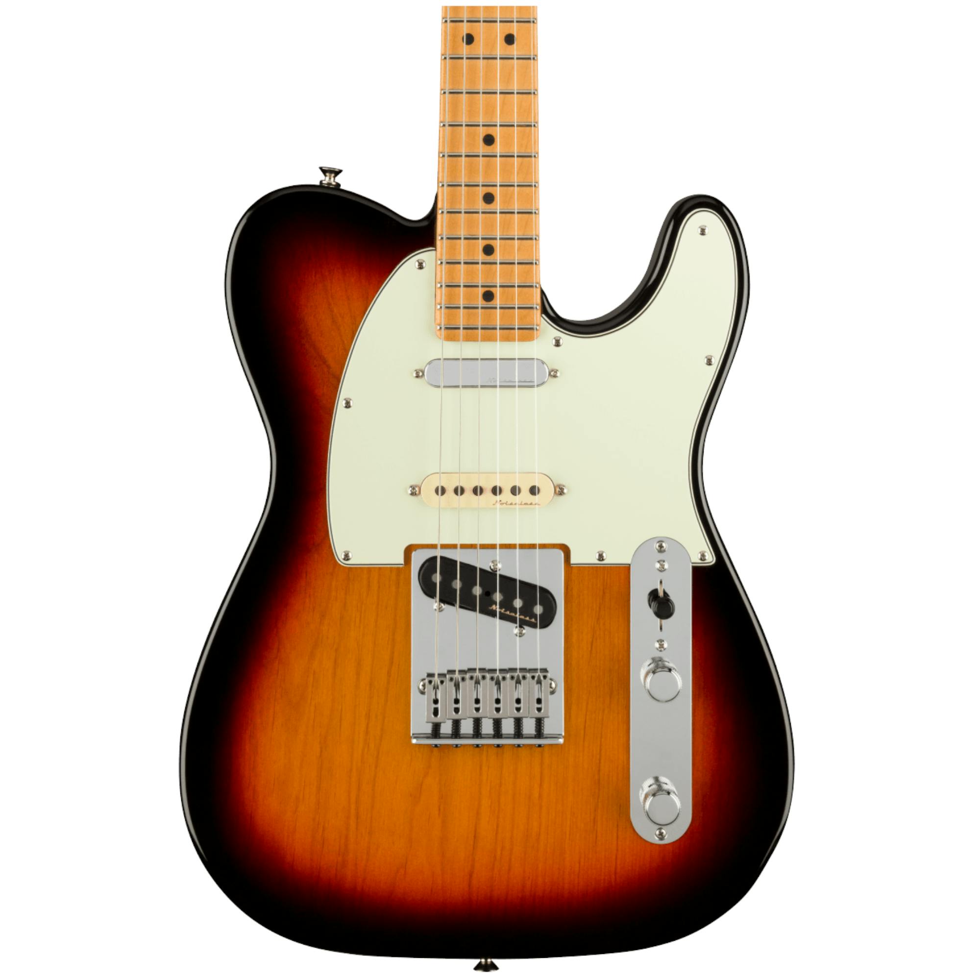 Fender Player Plus Nashville Telecaster Electric Guitar in 3-Colour Sunburst in stock