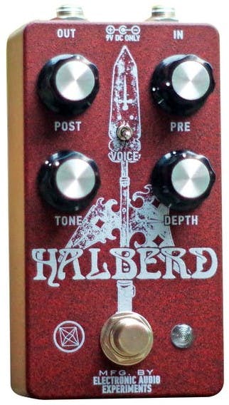 Electronic Audio Experiments Halberd V2 Overdrive Pedal preorder