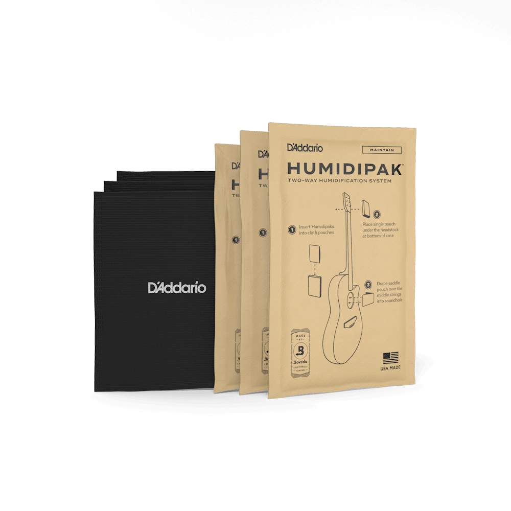 D'Addario Humidipak Maintain Two-Way Humidification System in stock