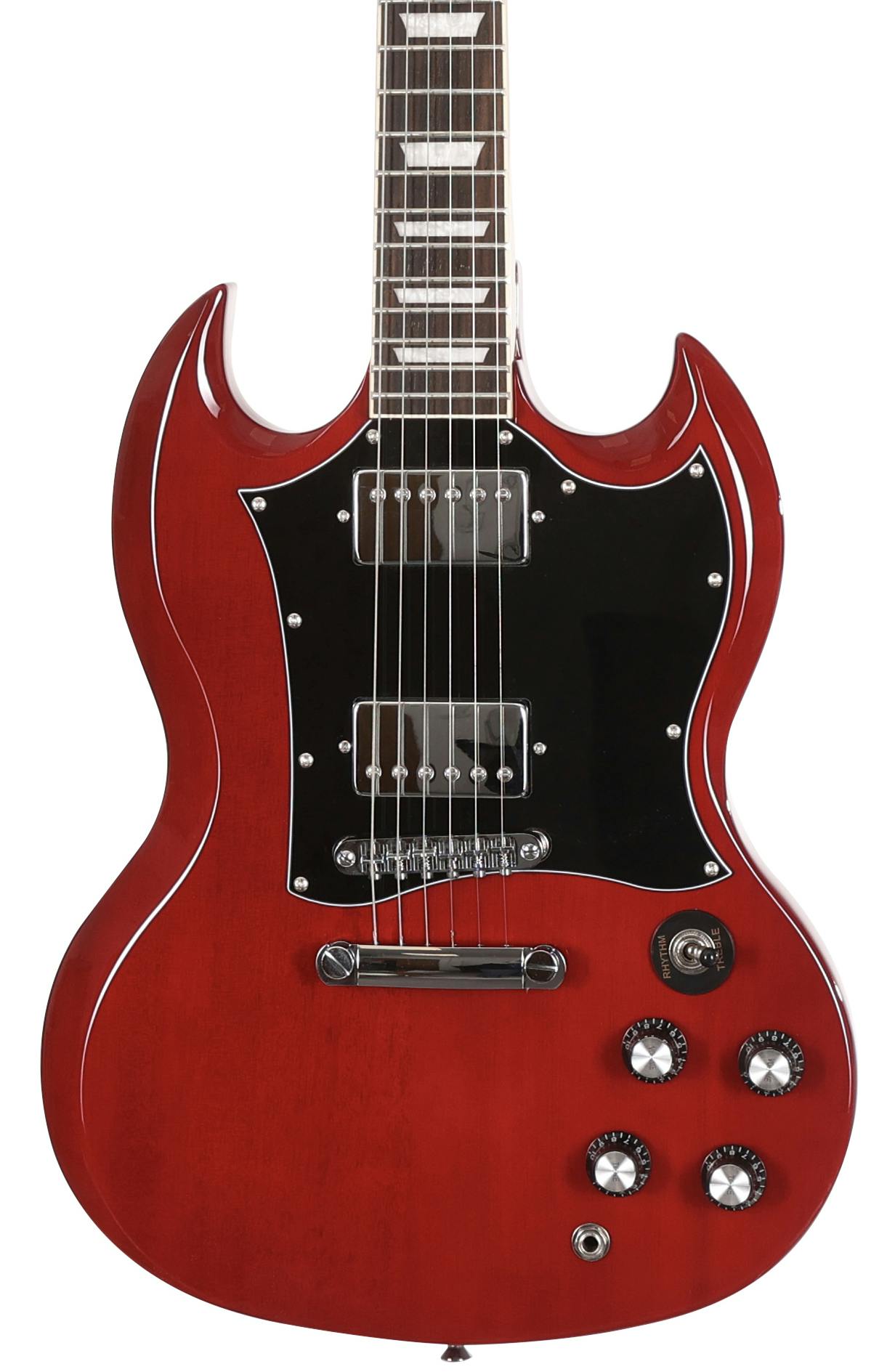 EastCoast GS10 Electric Guitar in Cherry with Rosewood Fretboard in stock - Image 1