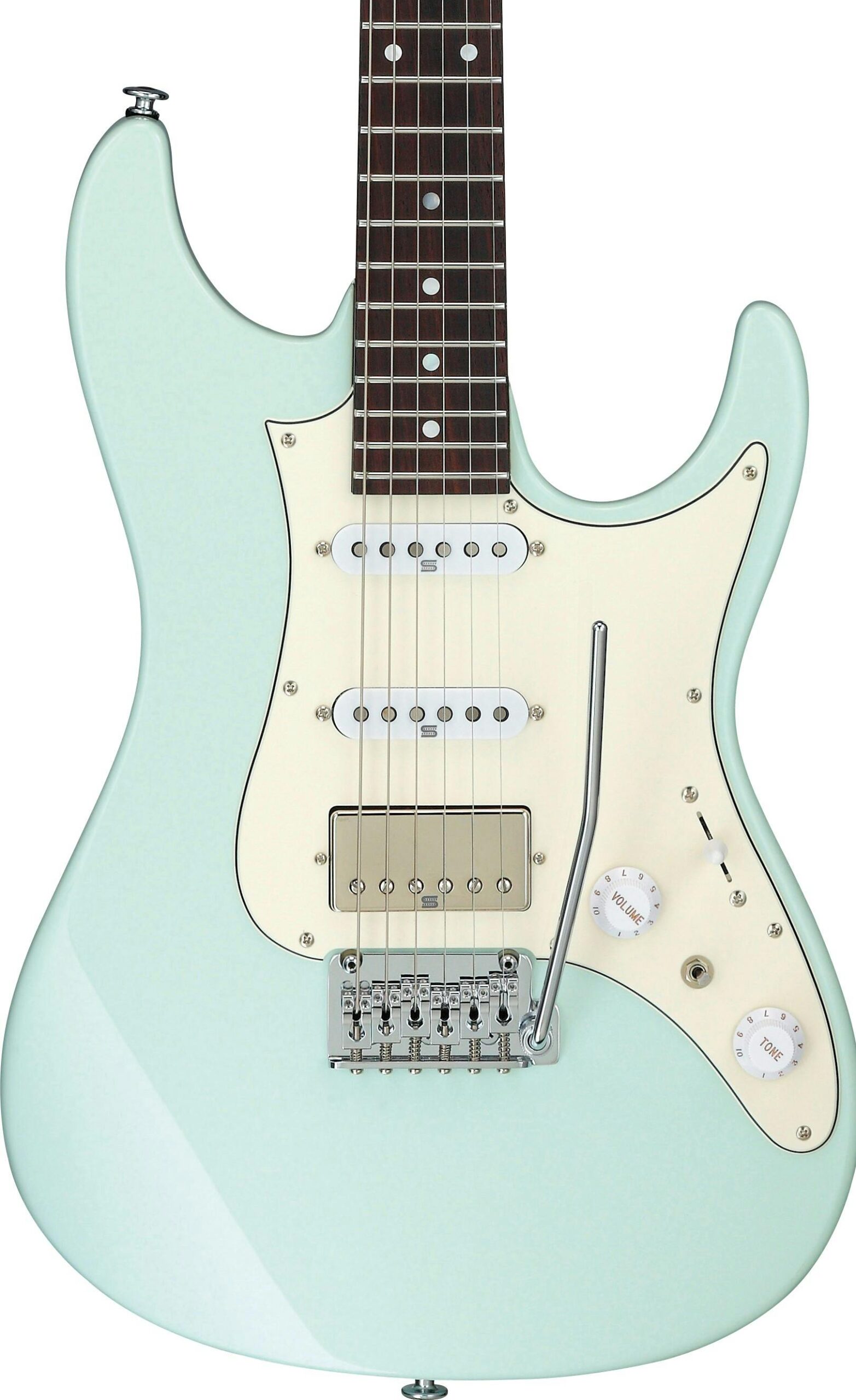 Ibanez AZ2204NW-MGR Prestige Electric Guitar in Mint Green in stock - Image 1