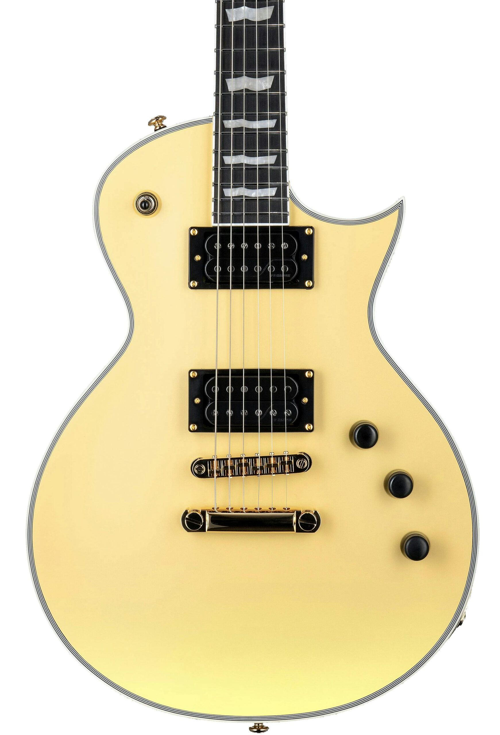 ESP LTD EC-1000T CTM Electric Guitar in Vintage Gold Satin in stock