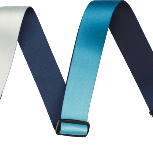 Fender 2in Ombre Strap Belair Blue in stock