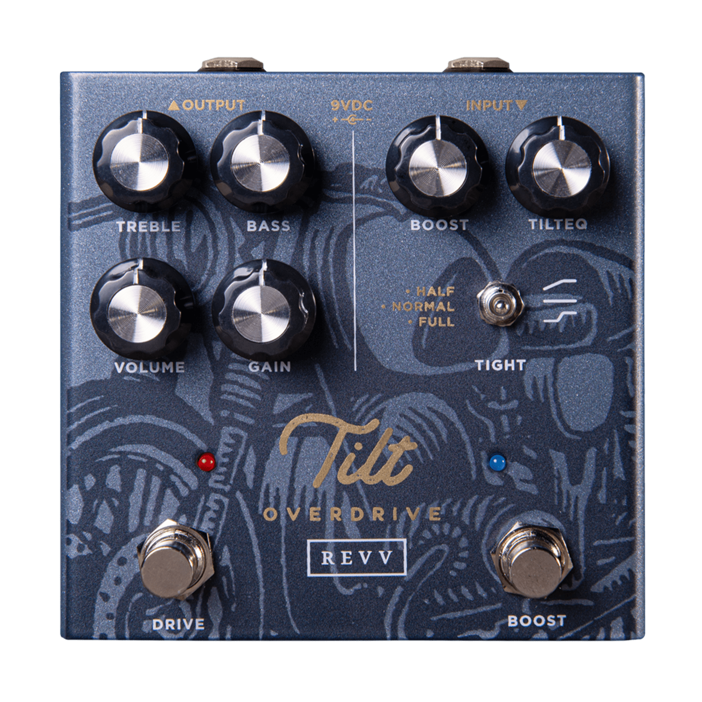 REVV Amplification Tilt Dual Overdrive Shawn Tubbs Signature Pedal in stock