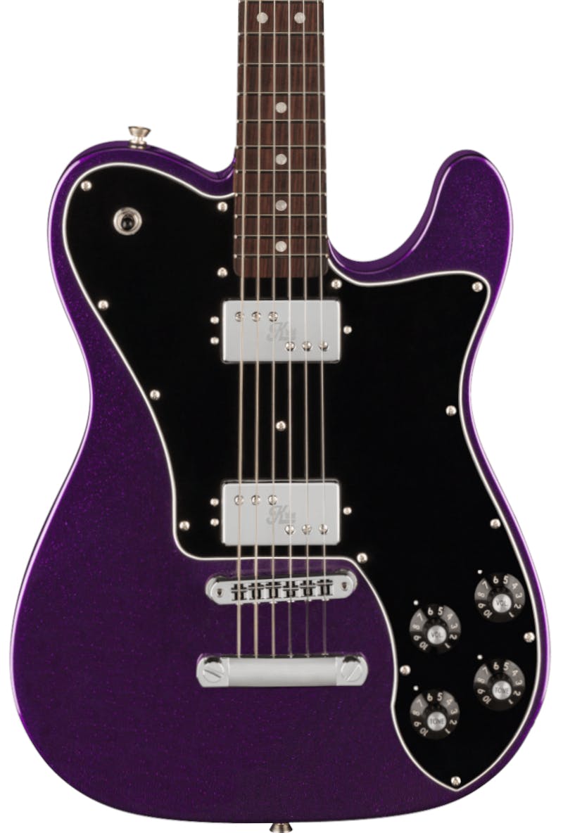 Fender Kingfish Signature Telecaster Deluxe Electric Guitar in Mississippi Night in stock