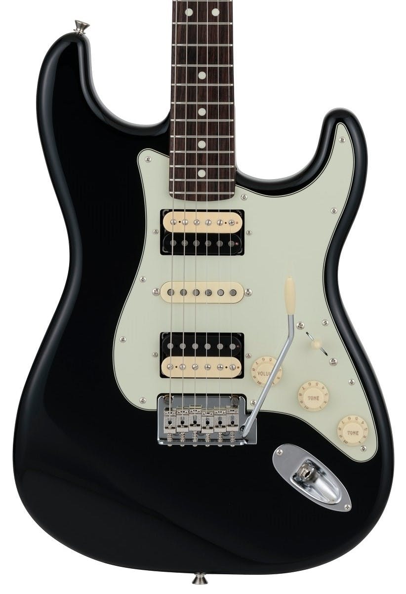 Fender Made in Japan Hybrid II Stratocaster HSH in Black in stock