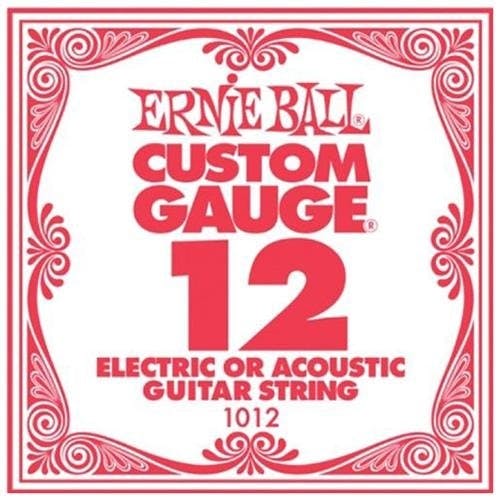 Ernie Ball Single Plain String 12 in stock