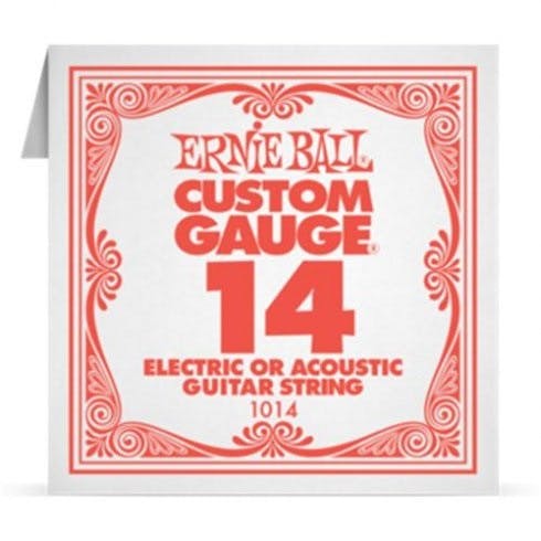 Ernie Ball Single Plain String 14 in stock