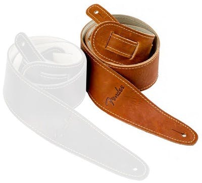 Fender Ball Glove Leather Strap - Brown in stock
