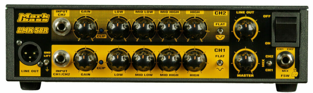Markbass LMK 58R 2-Channel Bass Head in stock - Image 1