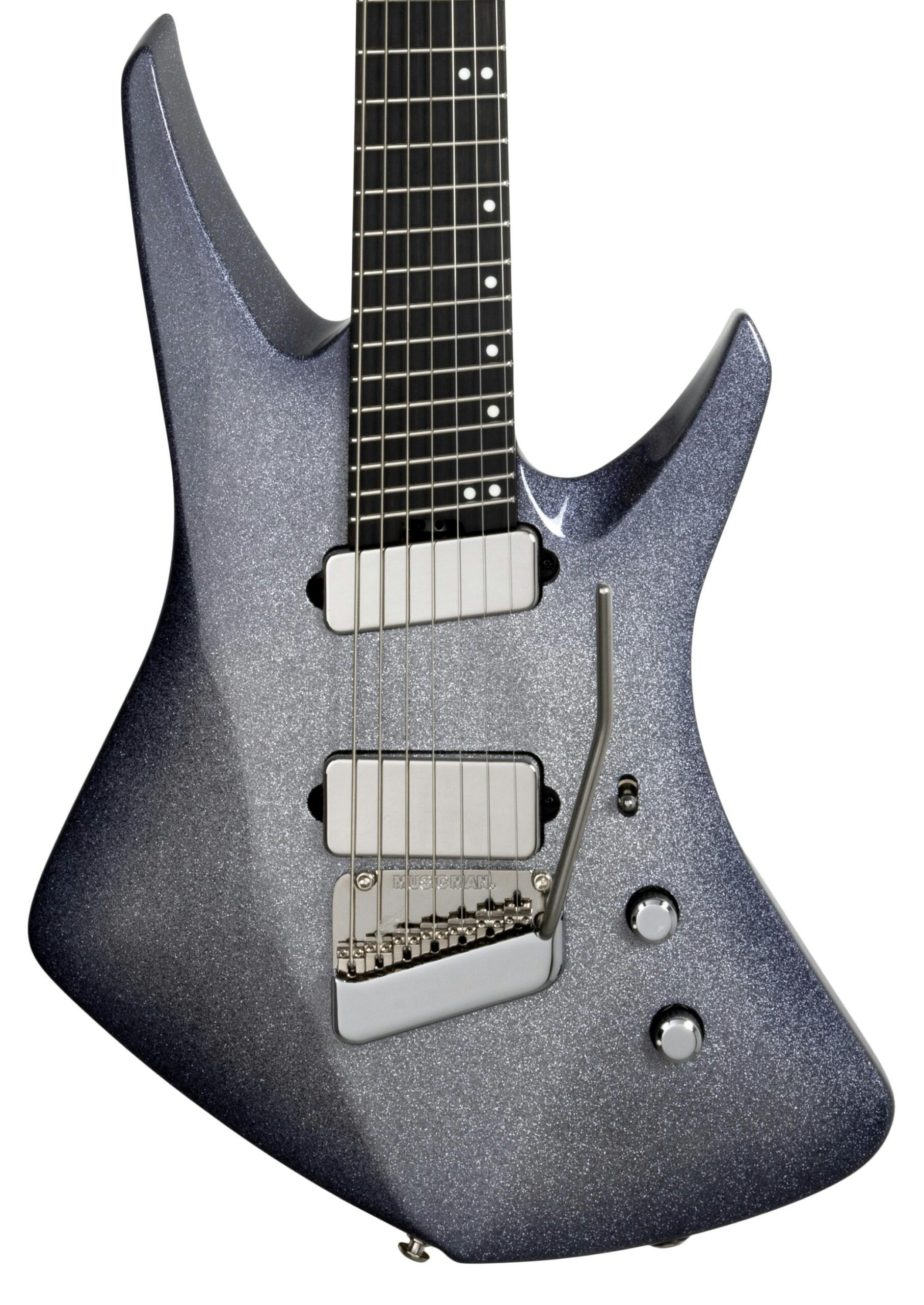 Music Man Kaizen 7-String Multi-Scale Electric Guitar in Radium in stock