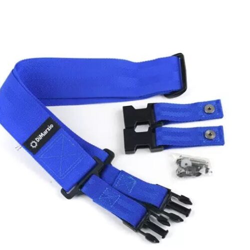 Dimarzio ClipLock 2" Nylon Strap in Blue in stock