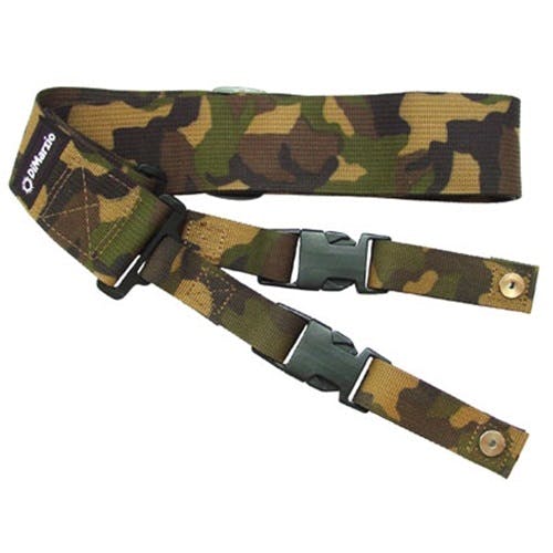 Dimarzio ClipLock 2" Nylon Strap in Camo in stock