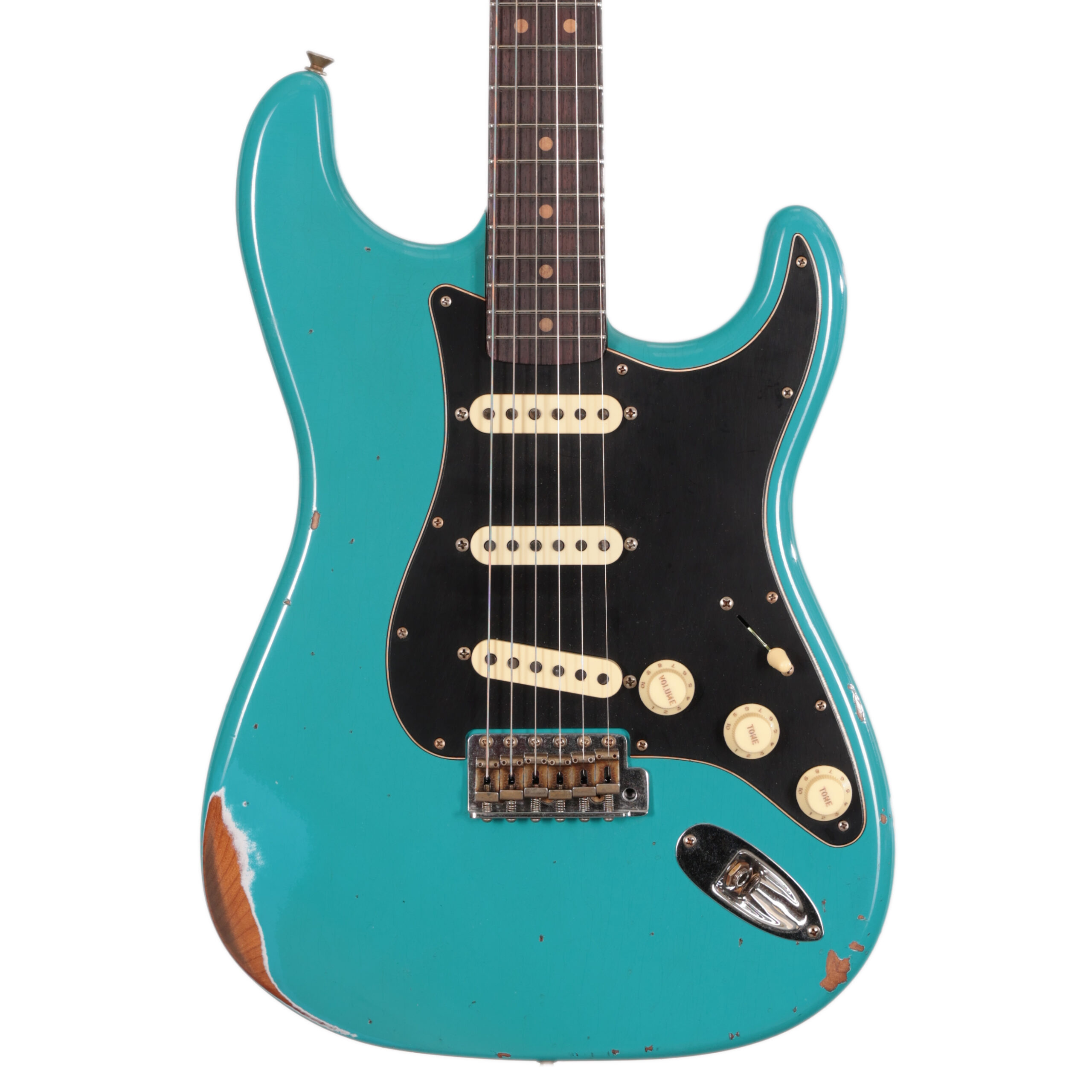 Fender Custom Shop '63 Stratocaster Relic in Taos Turquoise in stock