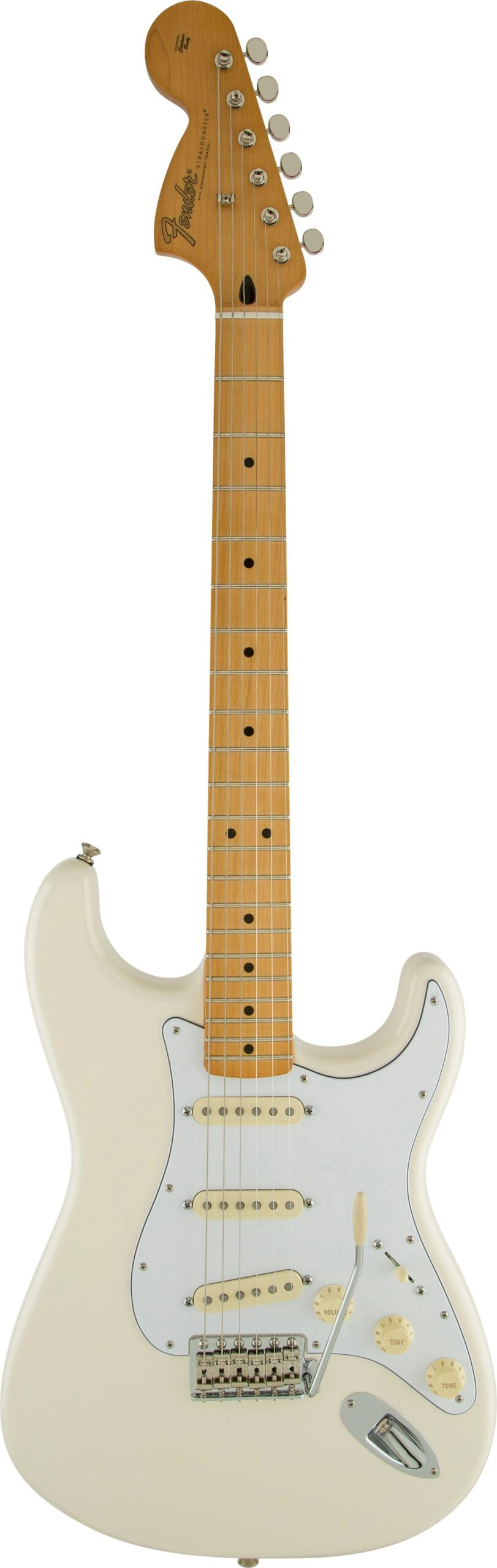 Fender Jimi Hendrix Strat in Olympic White in stock