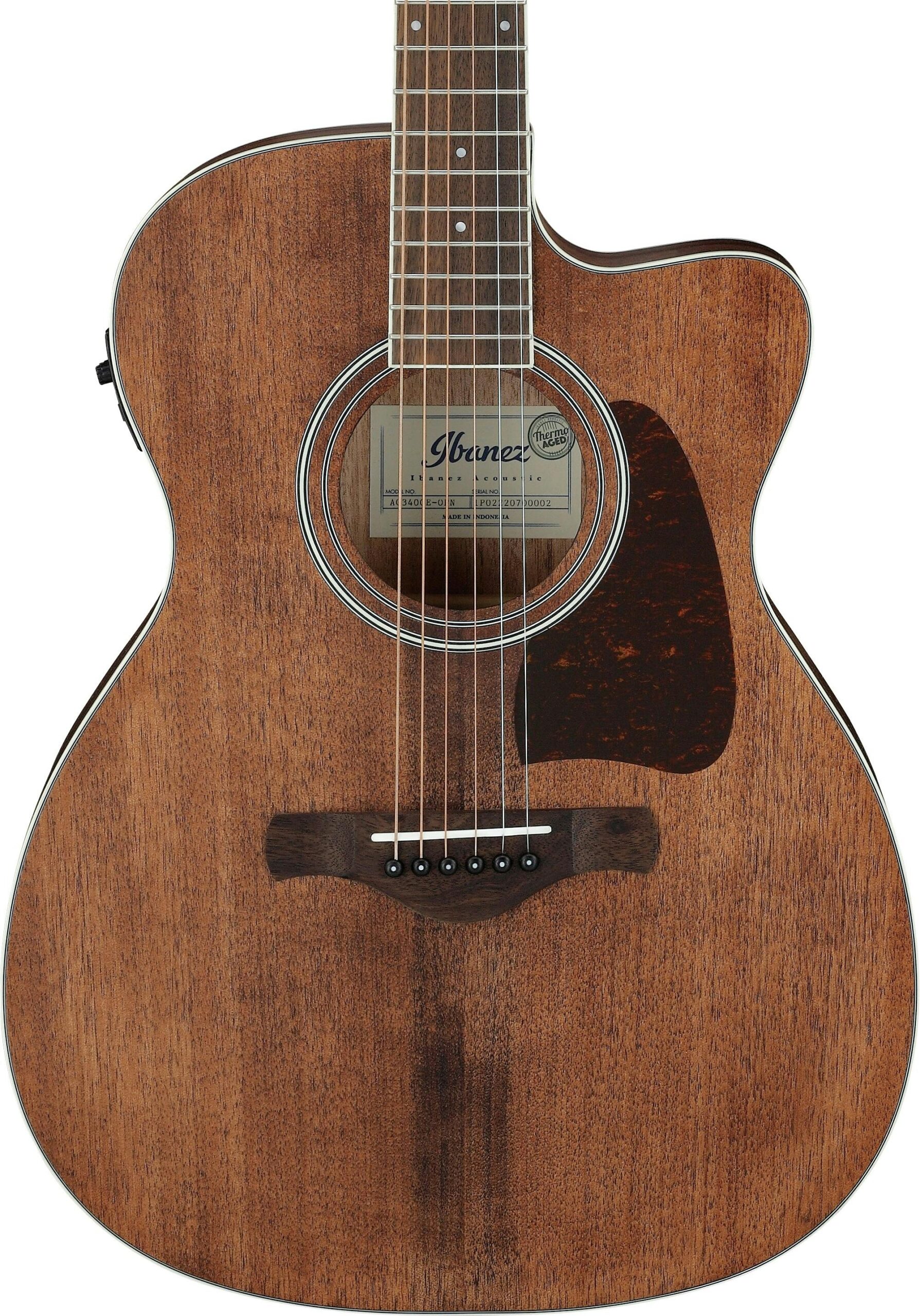 Ibanez AC340CE-OPN Electro Acoustic Guitar in Open Pore Natural in stock