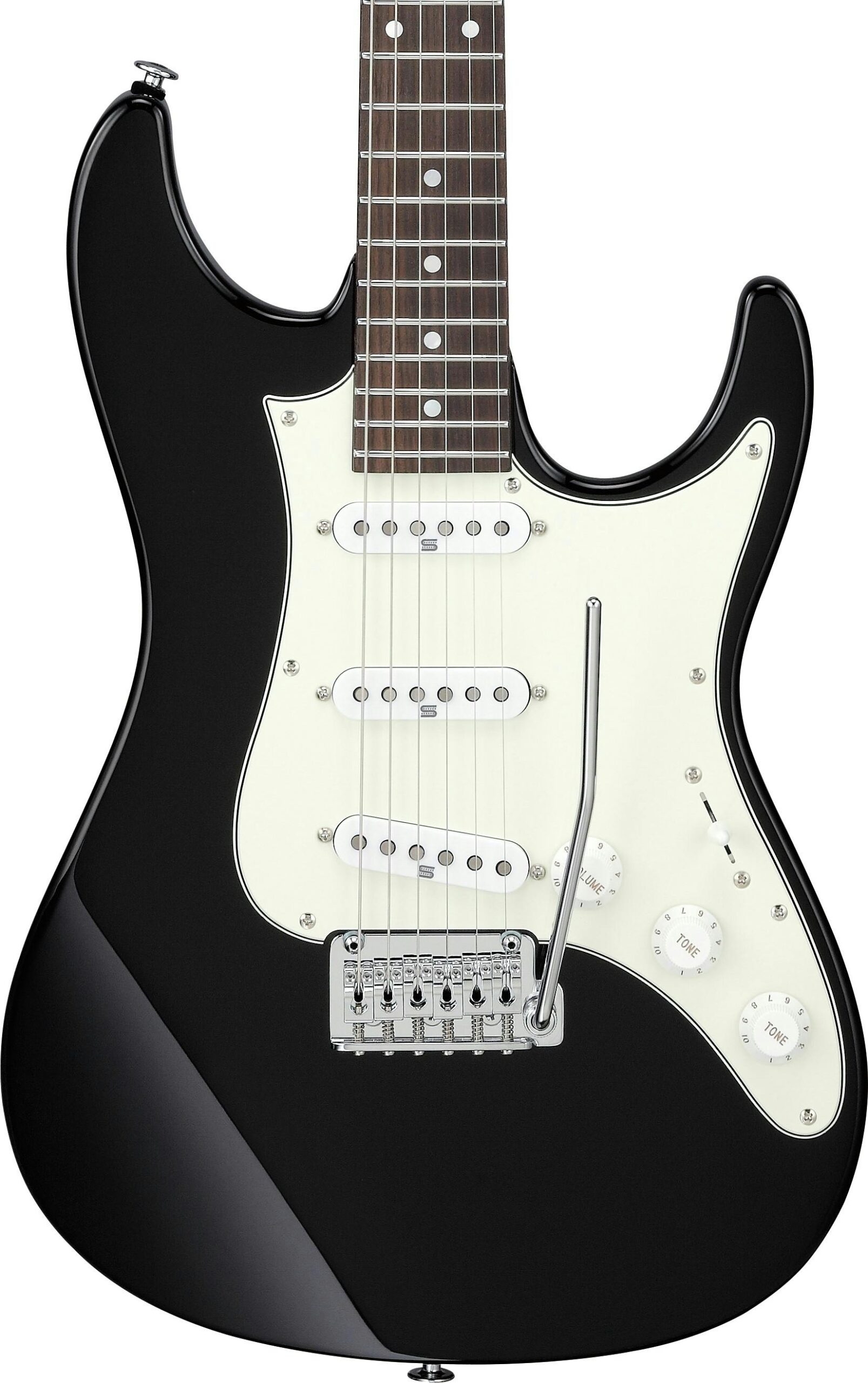 Ibanez AZ2203N-BK Prestige Electric Guitar in Black in stock - Image 1