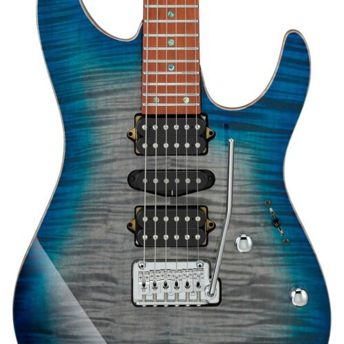 Ibanez AZ2407F-SDE Prestige Electric Guitar in Sodalite Blue in stock