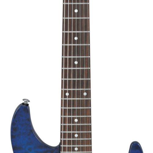 Ibanez AZ427P2QM-TUB 7-String Electric Guitar in Twilight Blue Burst in stock