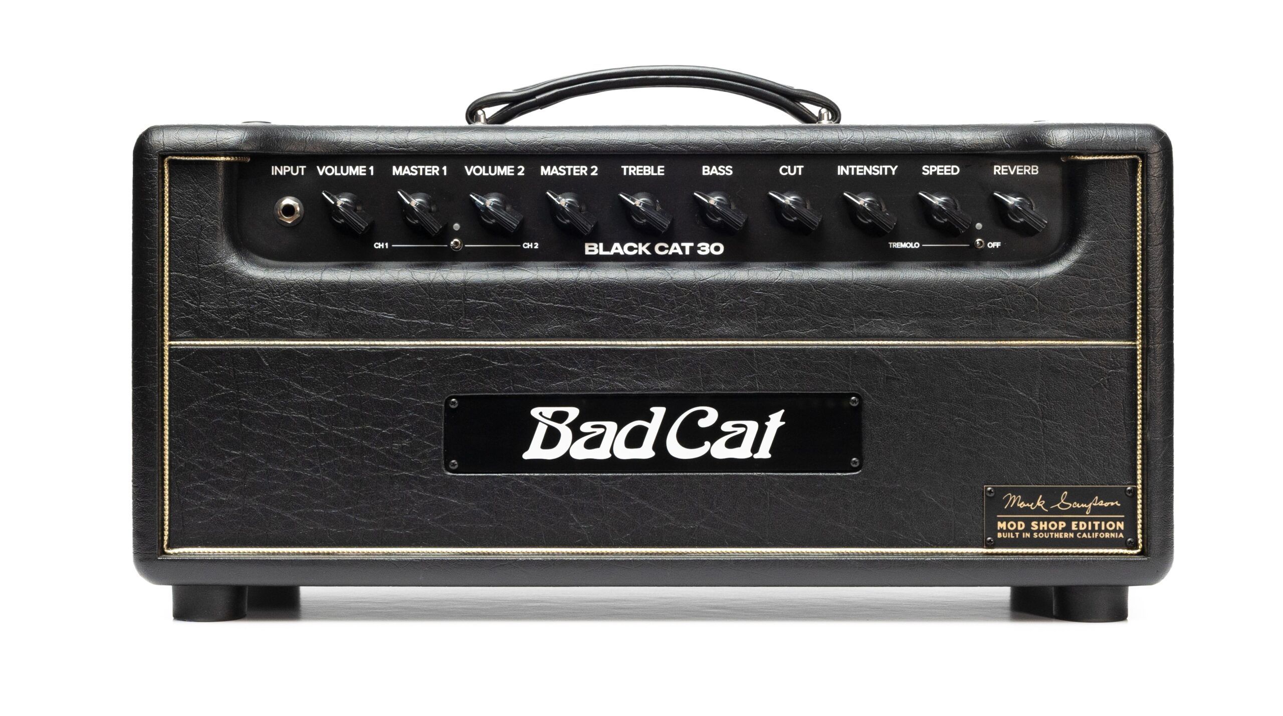 Bad Cat Mod Shop Black Cat 30 Valve Amp Head in stock - Image 1