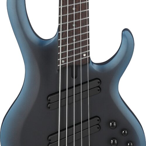 Ibanez BTB605MS-MAM BTB Series 5-String Bass Guitar in Midnight Arctic Ocean Matte in stock