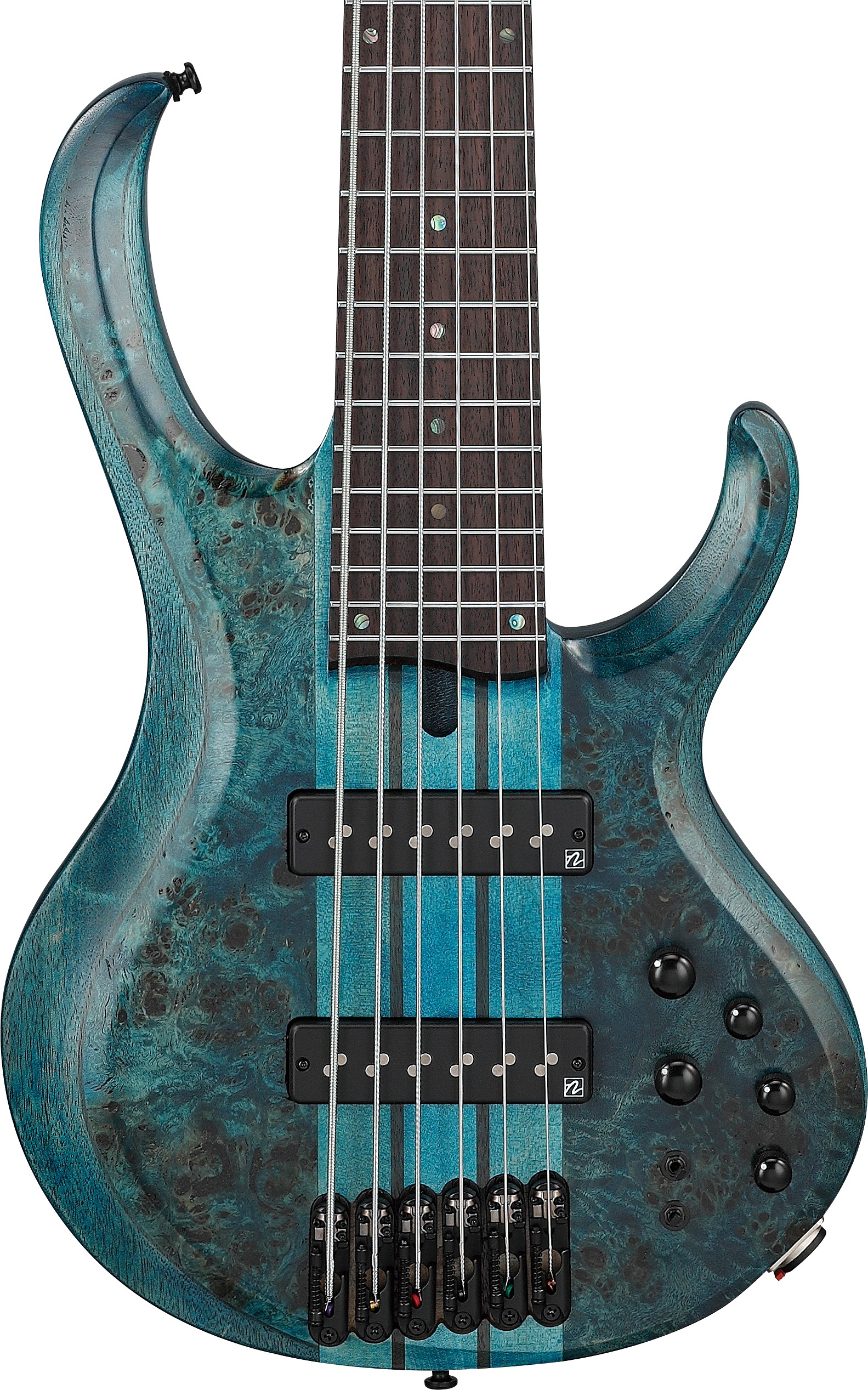 Ibanez BTB946-COL BTB Series 6-String Bass in Cosmic Blue in stock - Image 1