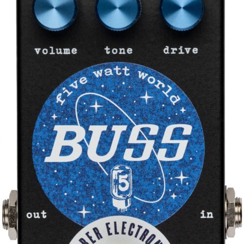 Barber Electronics Five Watt World BUSS Drive Pedal in Black in stock