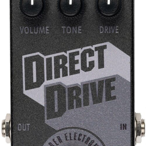 Barber Electronics Direct Drive Overdrive Pedal in Black preorder