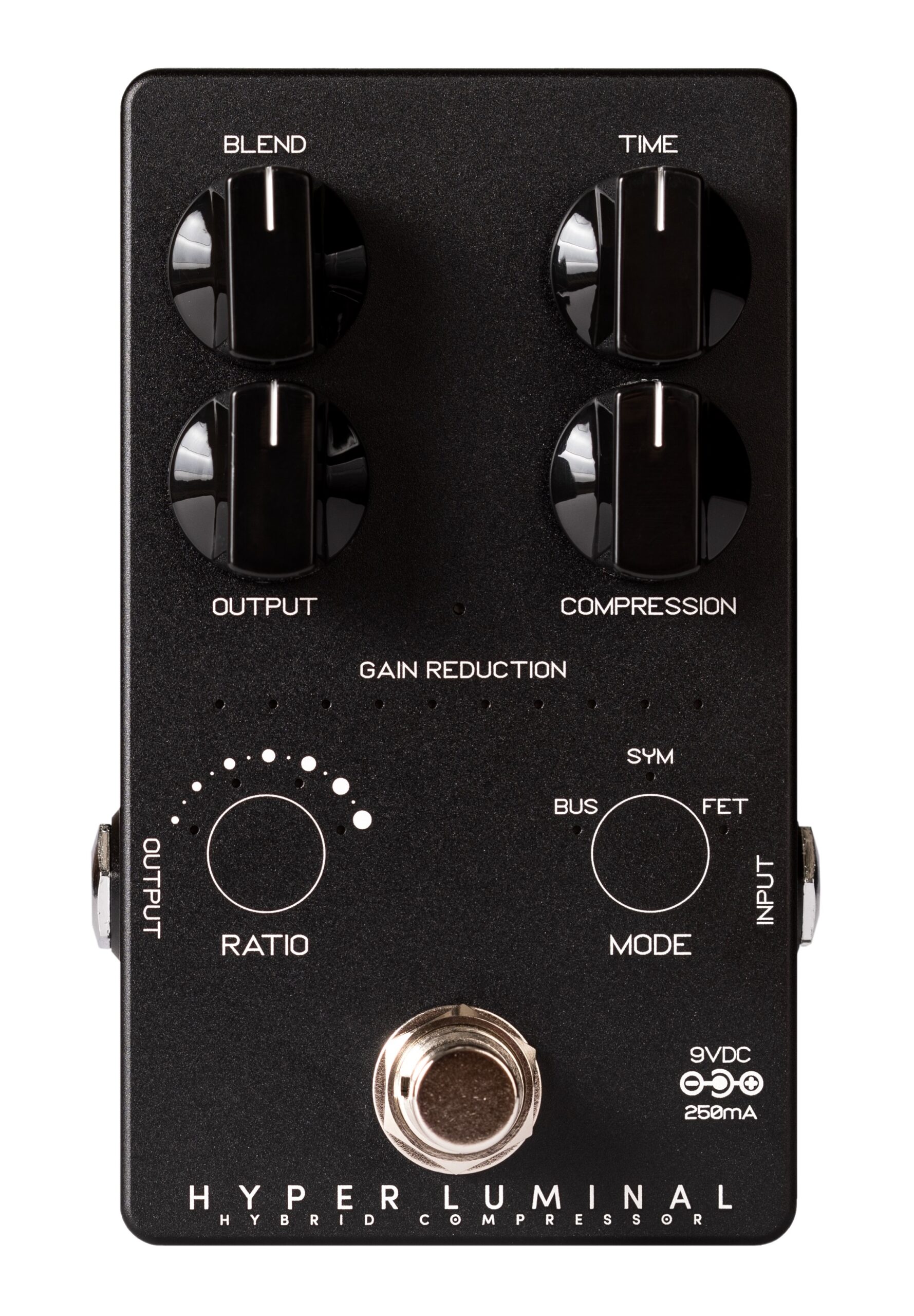 Darkglass Hyper Luminal Hybrid Compressor in Limited Edition Black preorder - Image 1