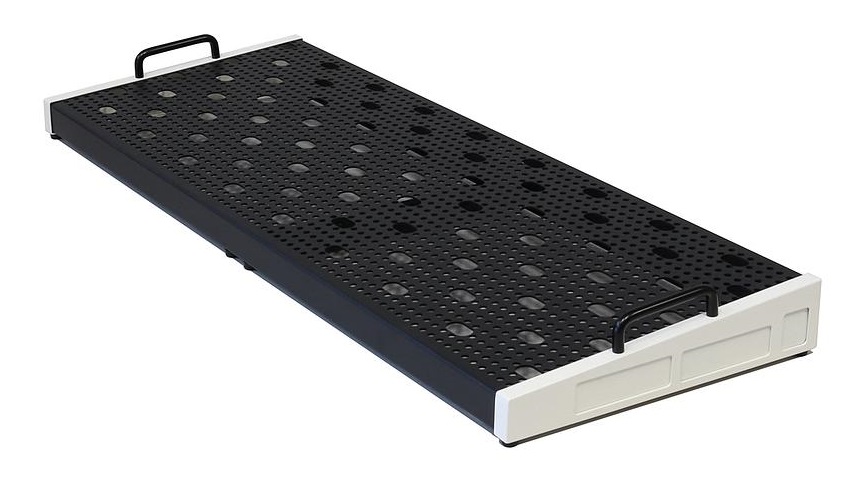Temple Audio Templeboard DUO 12.5x34in Pedalboard in Vintage White out of stock