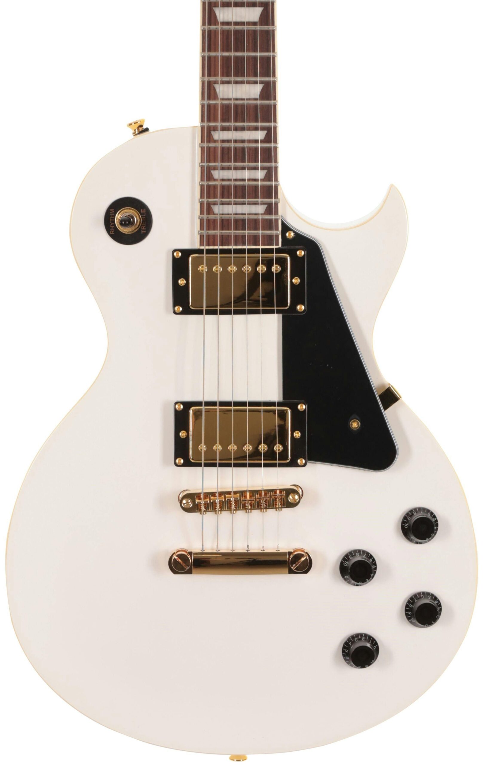 EastCoast L1 Electric Guitar in White Rosewood Fretboard and Gold Hardware in stock - Image 1