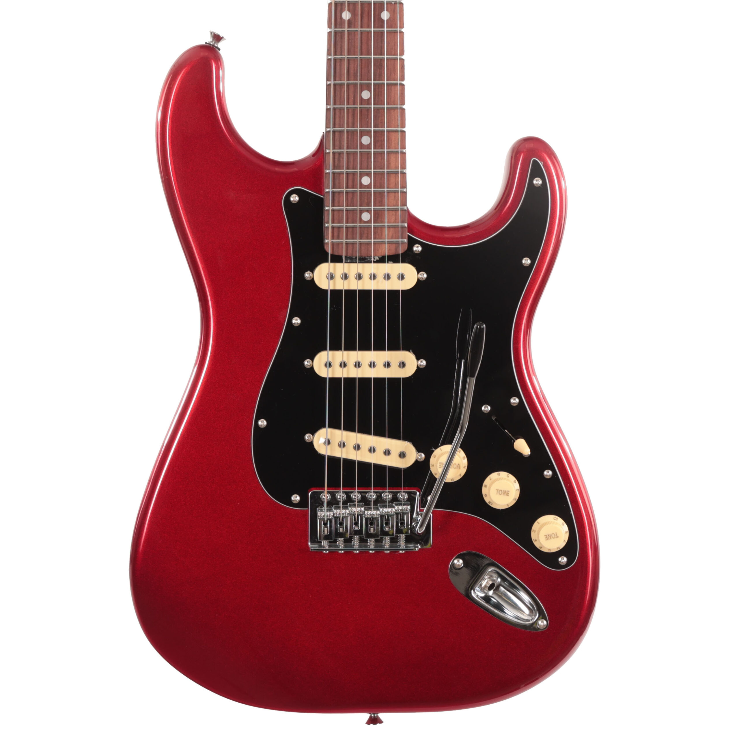 Eastcoast ST1 Electric Guitar In Bordeaux Metallic With Rosewood Board in stock