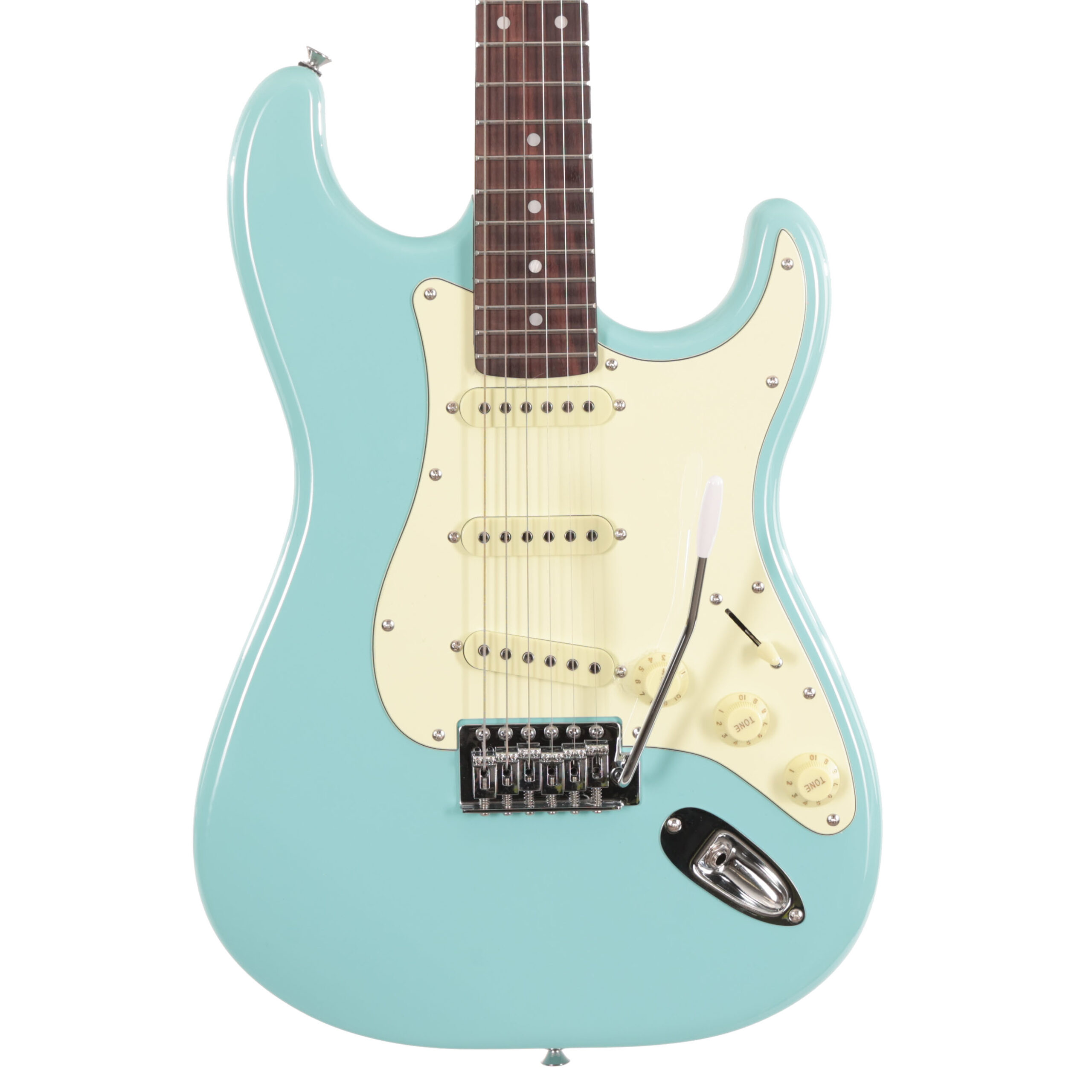 Eastcoast ST1 Electric Guitar In Daphne Blue With Rosewood Fretboard in stock
