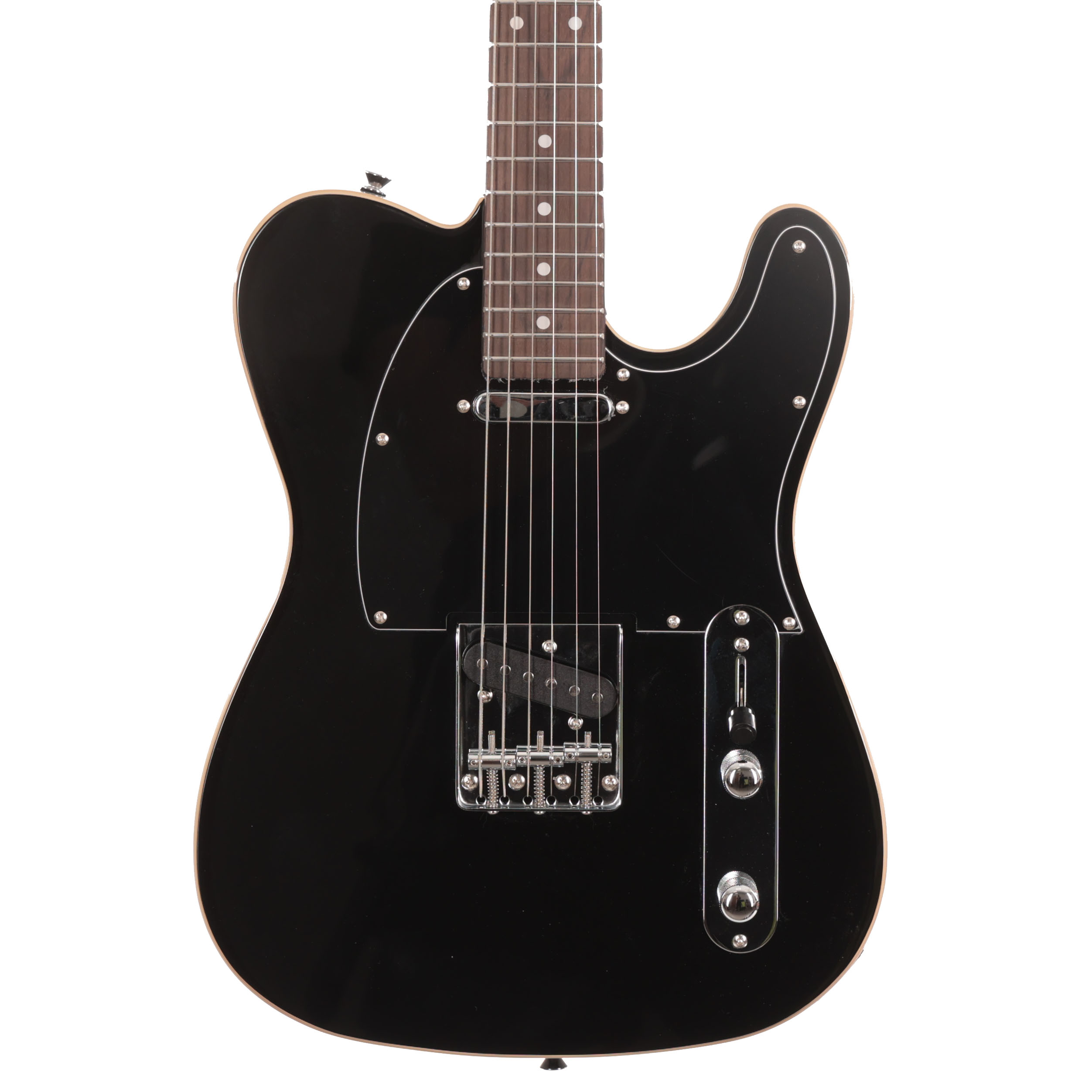Eastcoast T62 Double-Bound T-Style Electric Guitar In Black in stock