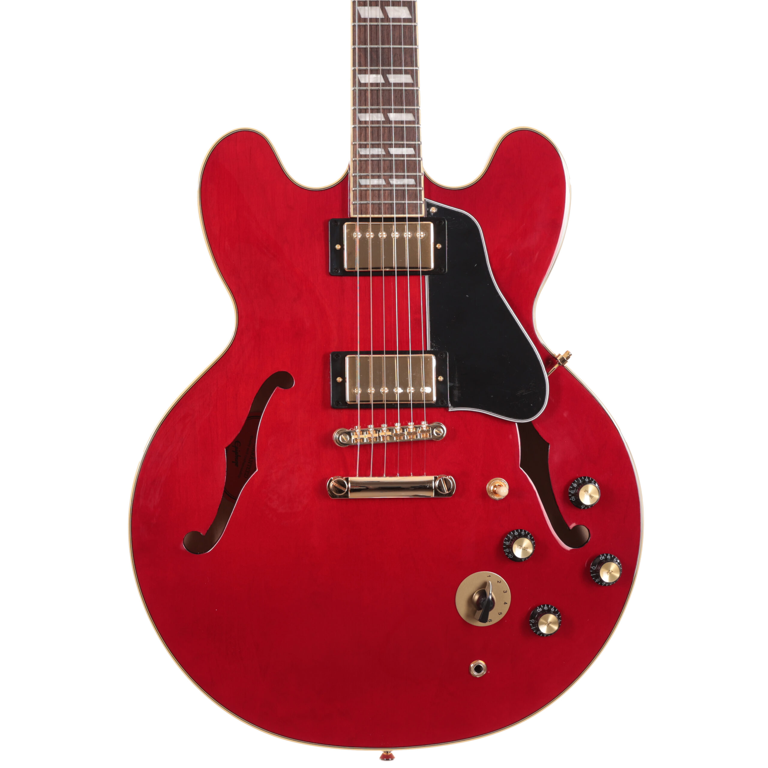 Epiphone ES-345, Varitone, Stop Tail in Cherry With Gigbag in stock - Image 1