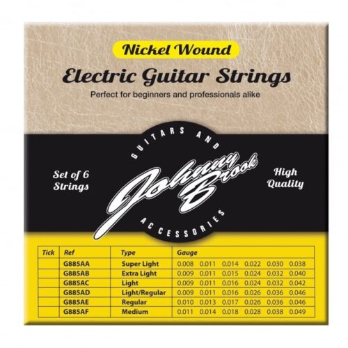 Johnny Brook Electric Guitar Strings Set - 10-42 in stock