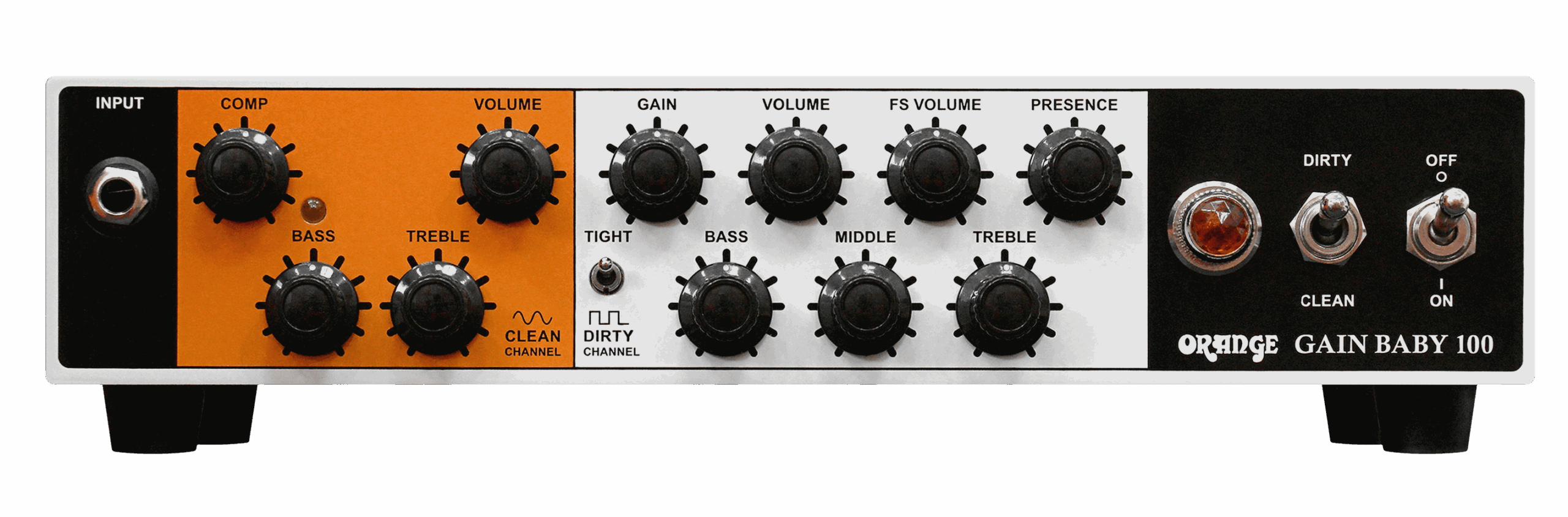 B Stock : Orange Gain Baby 100 Amplifier 001 in stock - Image 1