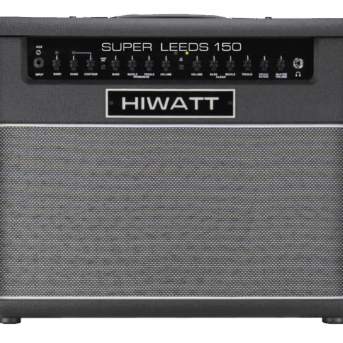 HIWATT SUPER LEEDS 150 1x12 150w Amplifier Combo in Black with Spring Reverb in stock