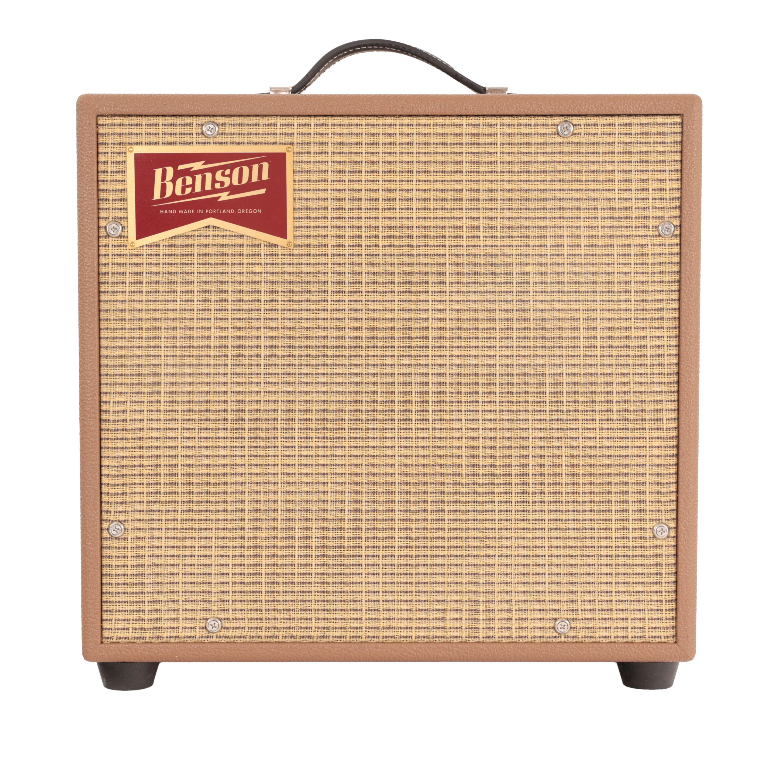 Benson Vinny Reverb 5W 1X10 Valve Amp Combo in Brown with Wheat Grille in stock