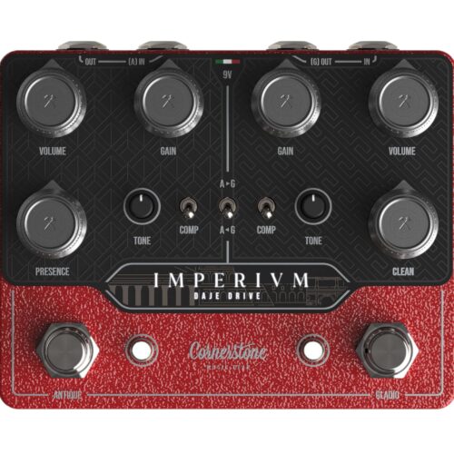 Cornerstone Imperium Dual Overdrive V2 Pedal preorder