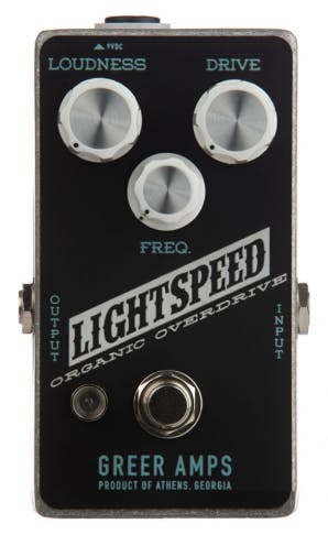 Greer Amps Lightspeed Organic Overdrive in Reverse Daphne out of stock