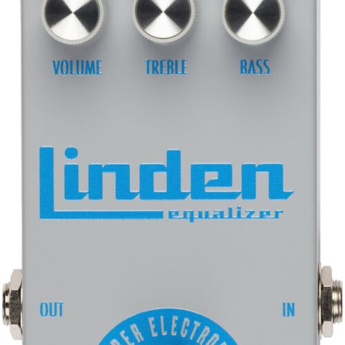 Barber Electronics Linden EQ Pedal in Grey in stock