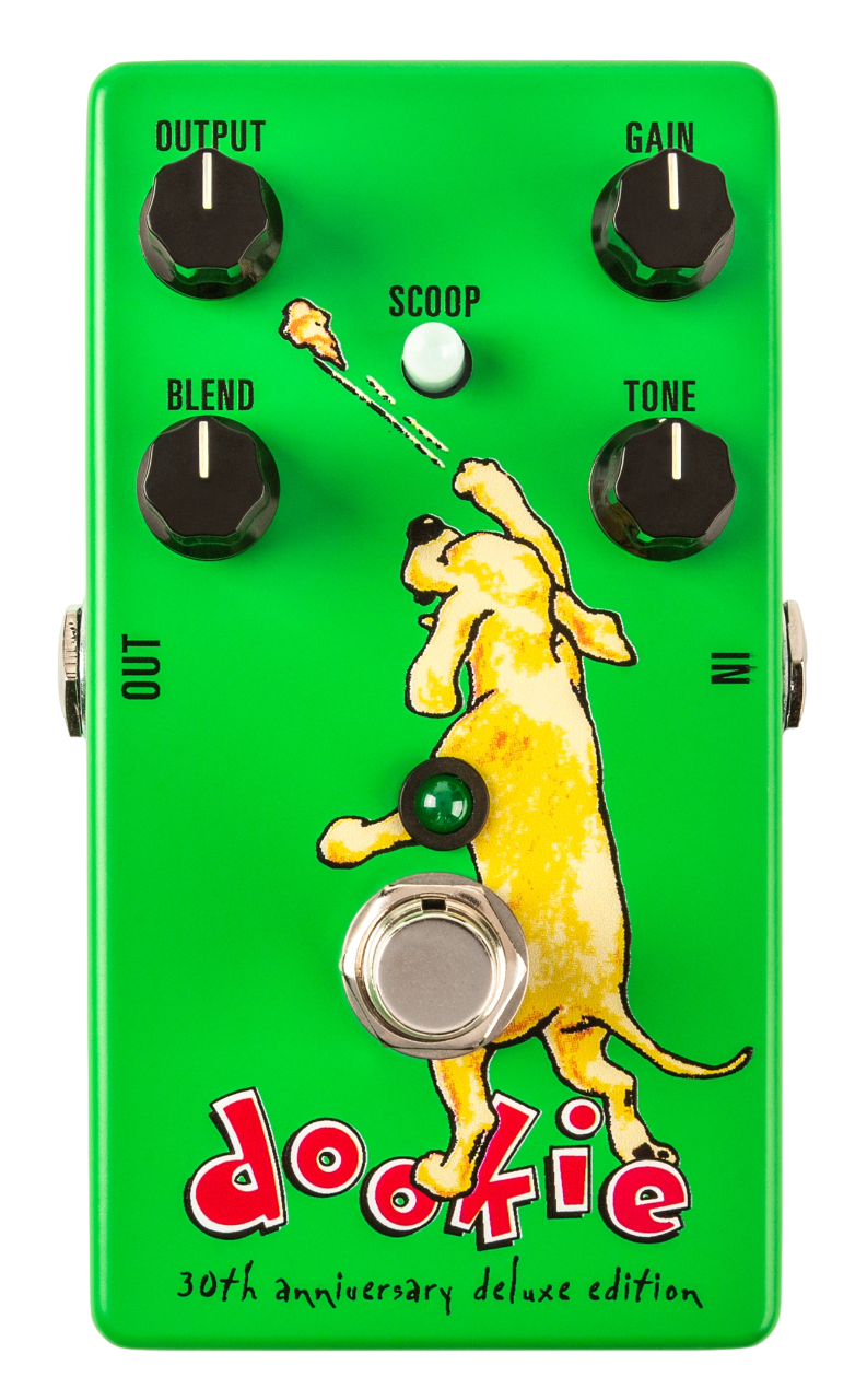 MXR Green Day Dookie Drive 30th Anniversary Deluxe Edition Pedal in stock