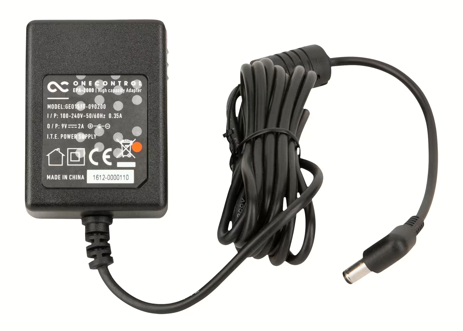 One Control EPA-2000 9V Power Supply out of stock