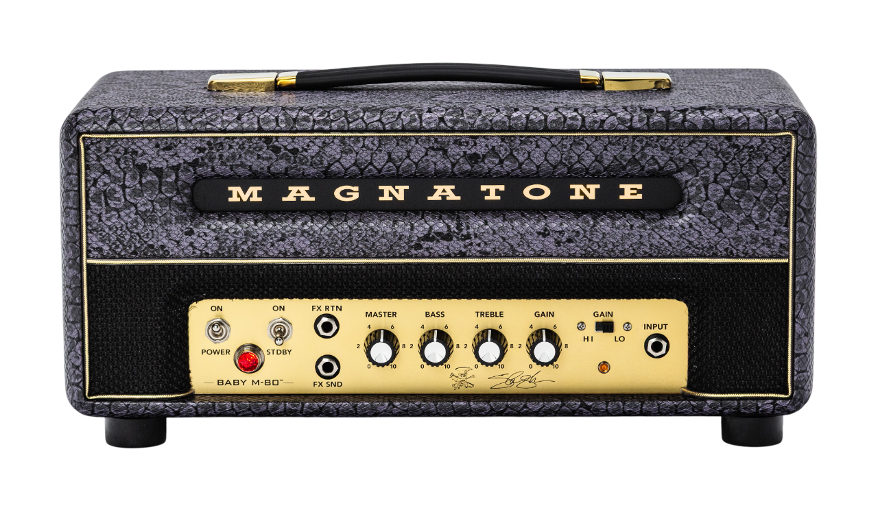 Magnatone Slash Signature Baby M-80 Head in Purple Python in stock - Image 1