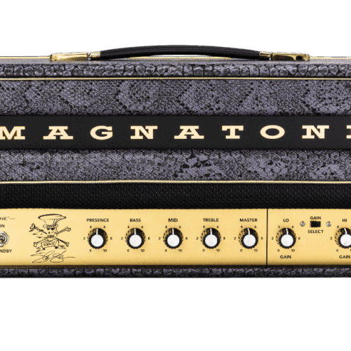 Magnatone Slash Signature Super Fifty-Nine M-80 Head in Purple Python in stock