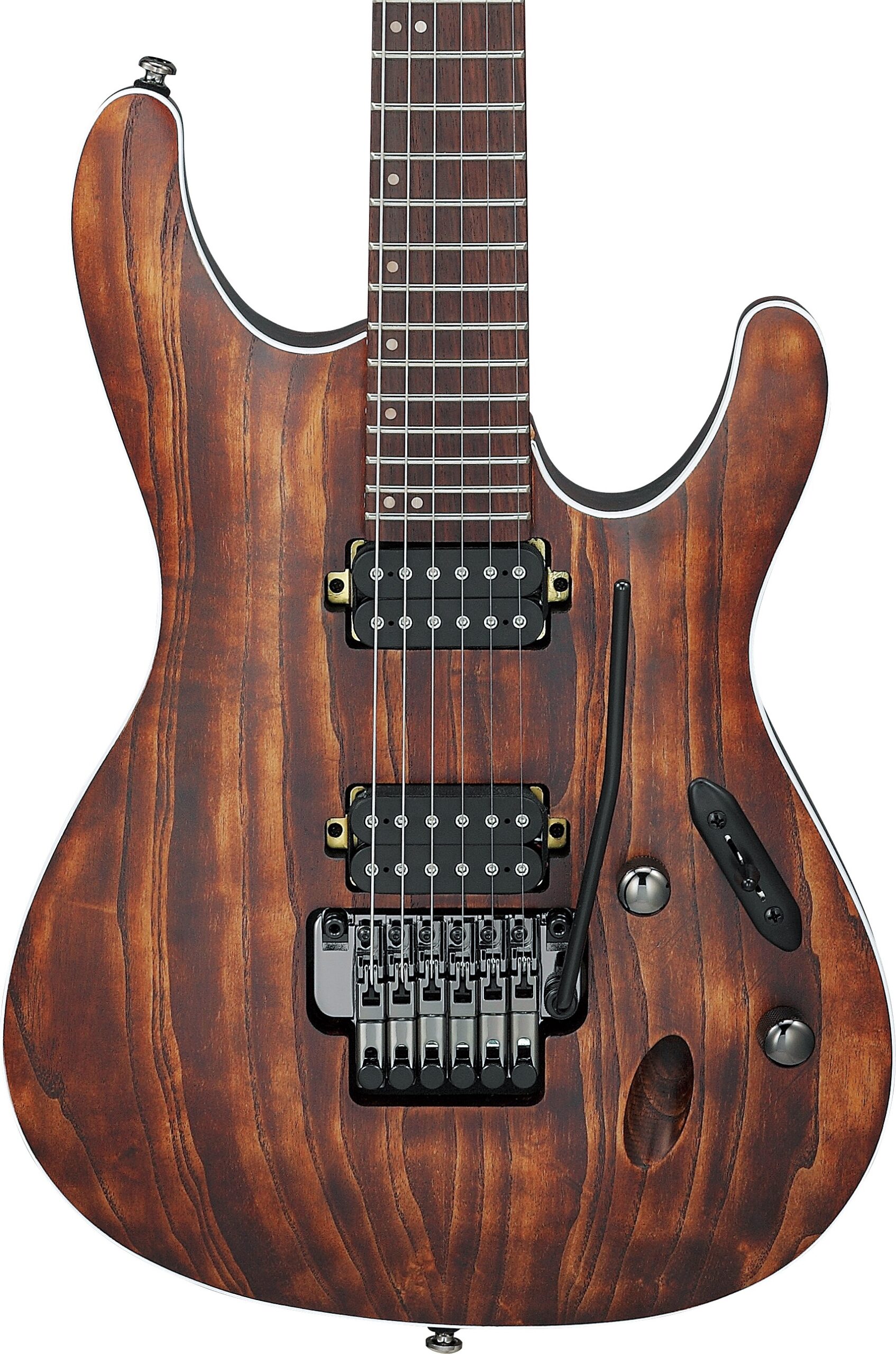 Ibanez S520AH-ABS S Series HH Edge-Zero II Electric Guitar in Antique Brown Sunburst in stock - Image 1
